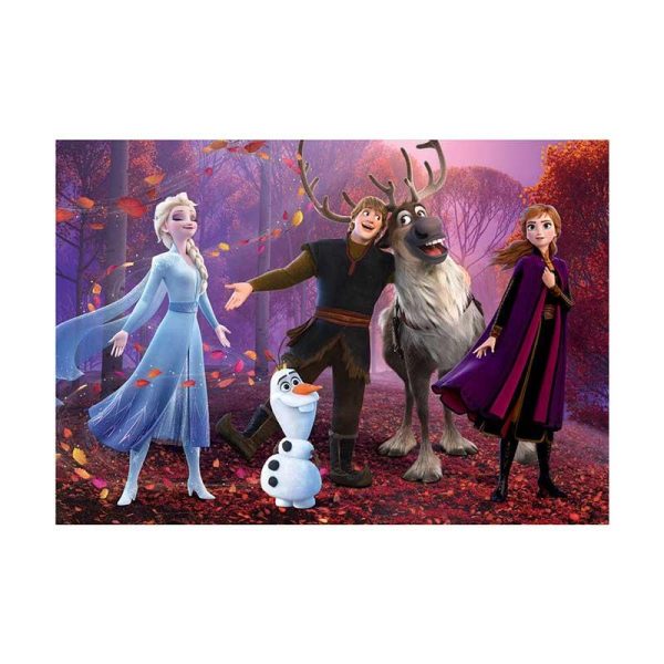Clementoni Puzzle Supercolor Disney Frozen - Παζλ με 104 κομμάτια