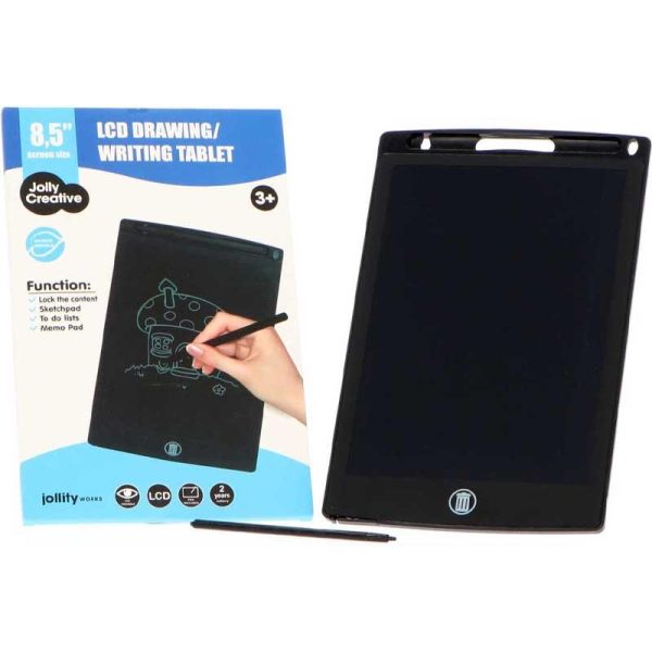LCD Writing Tablet 8.5'' - Οθόνη Γράψε-Σβήσε (Μαύρο)