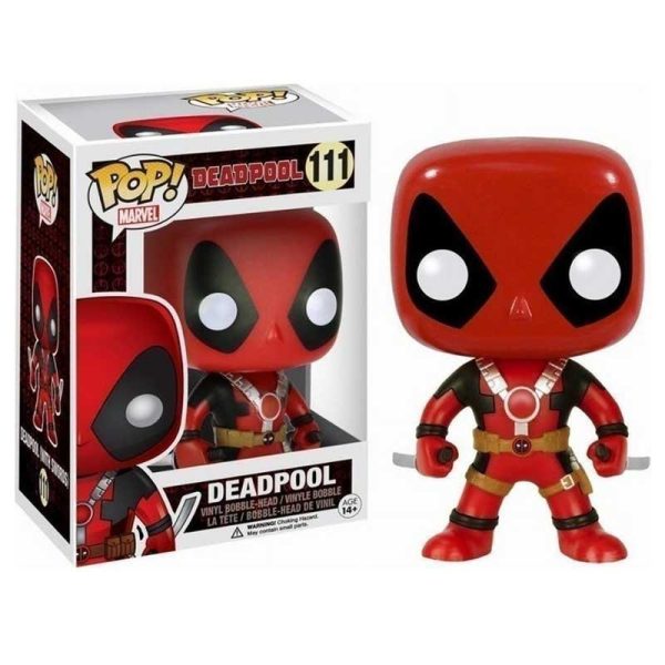 Funko Pop! Marvel: Deadpool 111 - Deadpool with Two Swords Bobble-Head
