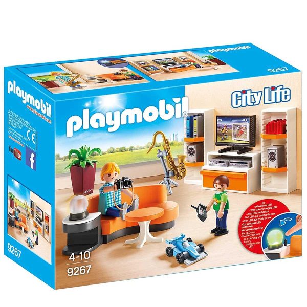 Playmobil City Life 9267: Μοντέρνο Καθιστικό