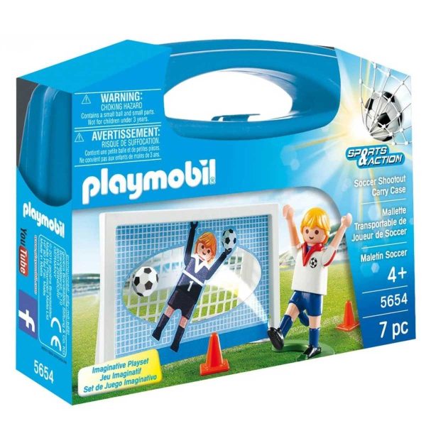 Playmobil Sports & Action 5654: Σετ Εξάσκησης Ποδοσφαίρου