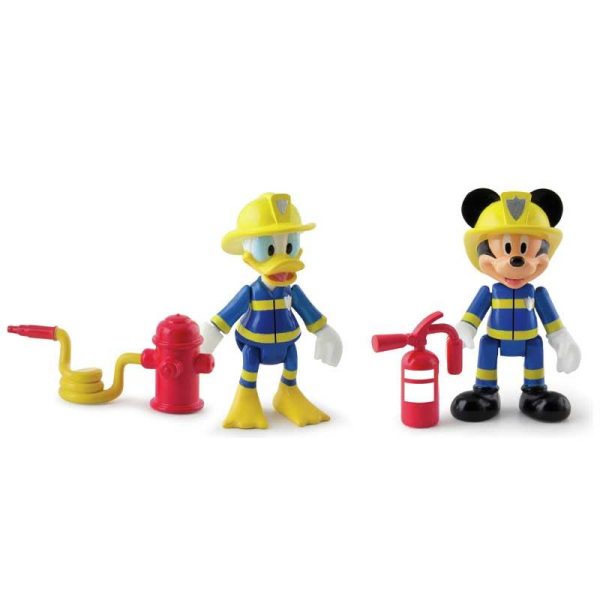 Disney Junior Mickey & Donald to the Rescue Φιγούρες Πυροσβέστες 8εκ.