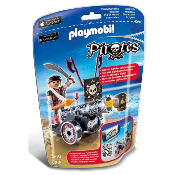 Playmobil Pirates 6165: Πειρατής με Κανόνι