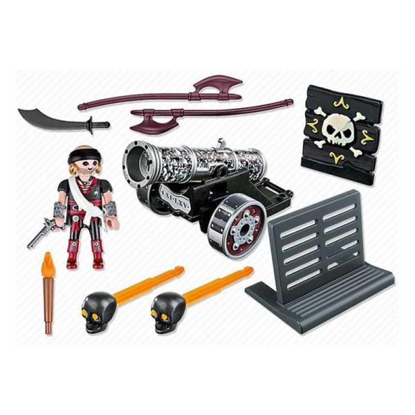 Playmobil Pirates 6165: Πειρατής με Κανόνι