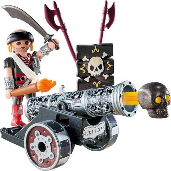 Playmobil Pirates 6165: Πειρατής με Κανόνι