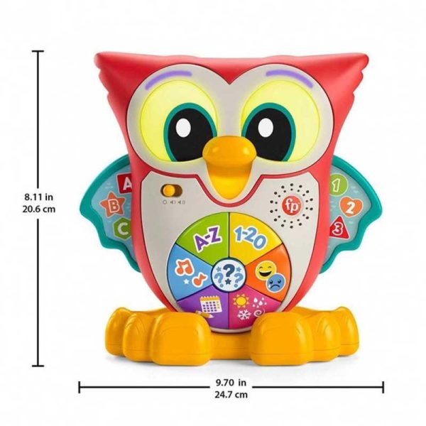 Fisher-Price Εκπαιδευτική Παιχνίδι 'Κουκουβάγια, η Σοφή'