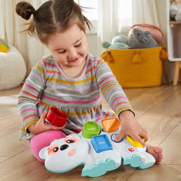 Fisher-Price Εκπαιδευτικό Παιχνίδι 'Αρκουδίτσα, η Σχηματούλα'