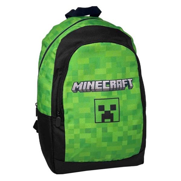 Minecraft Backpack - Σακίδιο Βόλτας Μ26 x Π13 x Υ40εκ