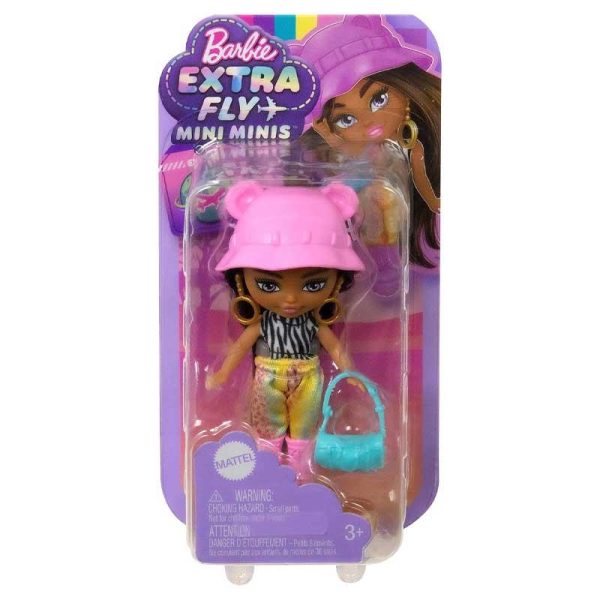 Barbie Extra Fly Mini Minis 'Safari' Κούκλα 10εκ. #HPT57