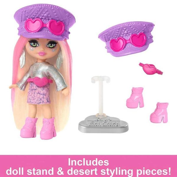 Barbie Extra Fly Mini Minis 'Desert' - Κούκλα 10εκ. #HPN07