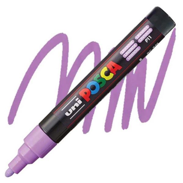 Posca PC-5M Μαρκαδόρος Σχεδίου 2.5mm Lavender / Μωβ Λεβάντας