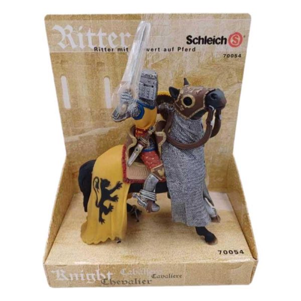 Schleich World Of Knights 70054: Ιππότης με Άλογο και Σπαθί