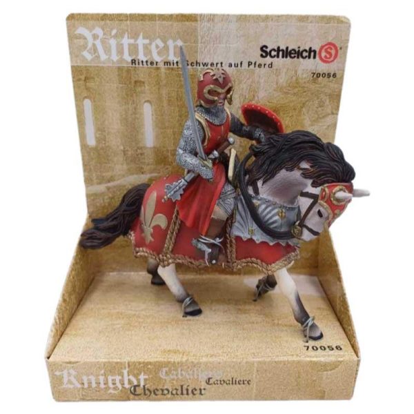 Schleich World Of Knights 70056: Ιππότης με Άλογο και Σπαθί