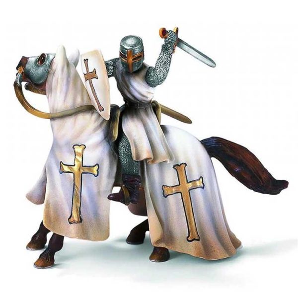 Schleich World Of Knights 70034: Σταυροφόρος Ιππότης με Σπαθί