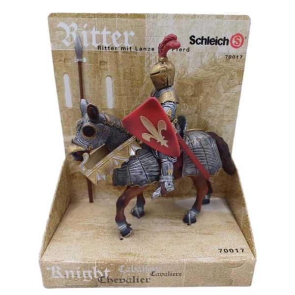 Schleich World Of Knights 70017: Ιππότης με Άλογο και Δόρυ