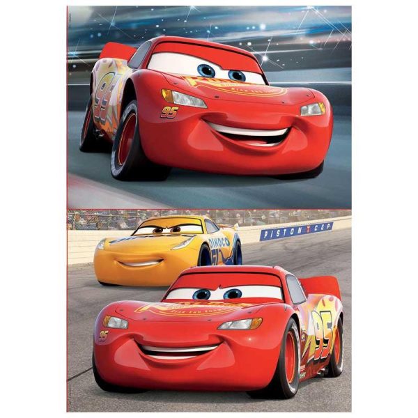 Educa Disney Cars Puzzles - Σετ με 2 Παζλ 48τμχ