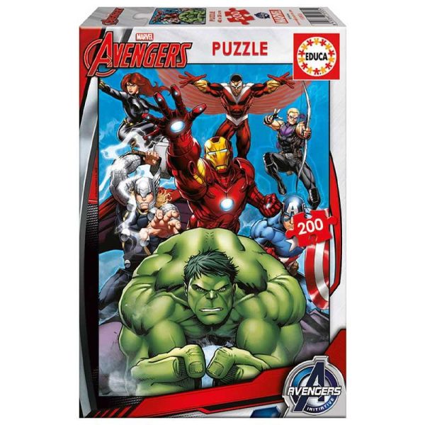 Educa Marvel Avengers Puzzle - Παζλ 200τμχ