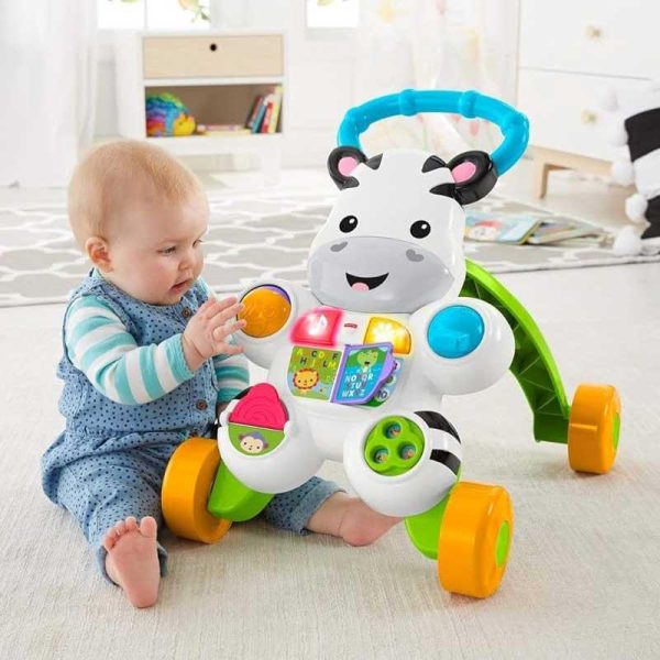 Fisher-Price Zebra Walker Εκπαιδευτική Στράτα - Ζέβρα με Δραστηριότητες & Μουσική