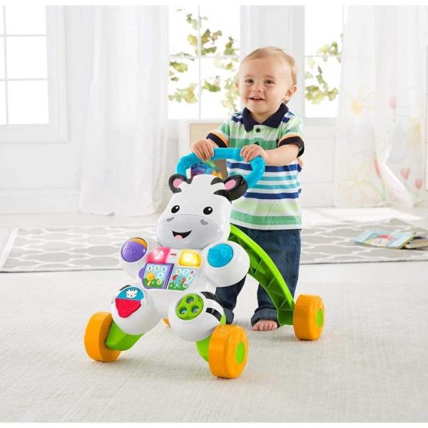 Fisher-Price Zebra Walker Εκπαιδευτική Στράτα - Ζέβρα με Δραστηριότητες & Μουσική
