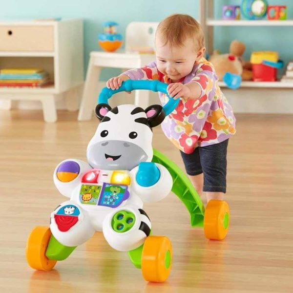 Fisher-Price Zebra Walker Εκπαιδευτική Στράτα - Ζέβρα με Δραστηριότητες & Μουσική