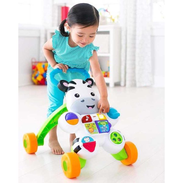 Fisher-Price Zebra Walker Εκπαιδευτική Στράτα - Ζέβρα με Δραστηριότητες & Μουσική