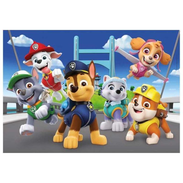 Clementoni Puzzle Supercolor Paw Patrol - Παζλ με 180 κομμάτια
