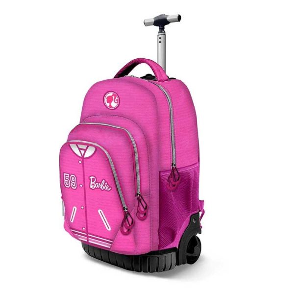 Barbie Varsity - Σχολική Τσάντα Τρόλεϊ Δημοτικού 47εκ. – Karactermania