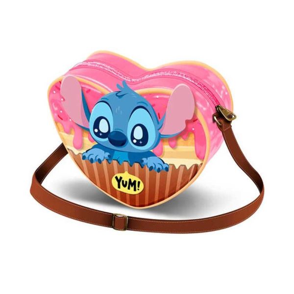 Disney Stitch Heart Τσαντάκι Ώμου 21εκ. - Karactermania