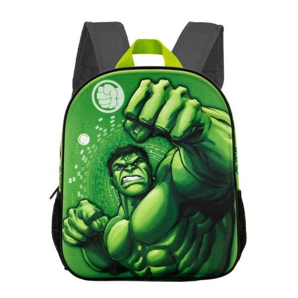 Marvel Avengers Hulk 3D - Σχολική Τσάντα Πλάτης Νηπιαγωγείου