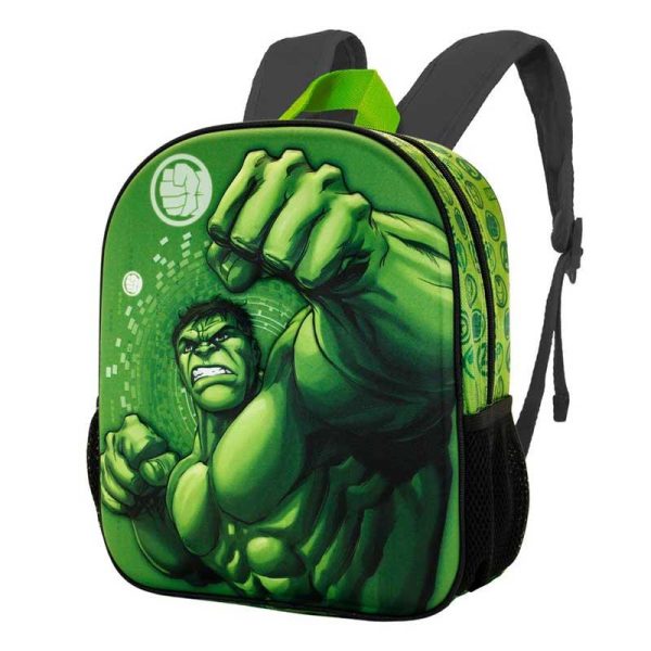 Marvel Avengers Hulk 3D - Σχολική Τσάντα Πλάτης Νηπιαγωγείου