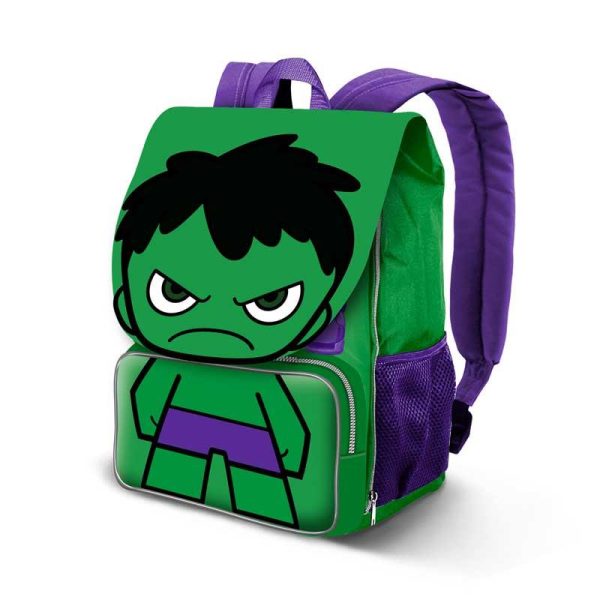 Marvel Hulk Expandable Backpack - Σχολική Τσάντα Πλάτης Νηπιαγωγείου 34εκ. - Karactermania