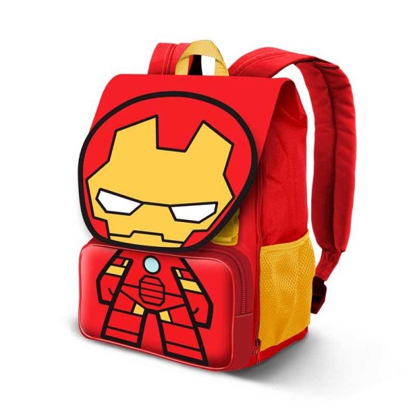Marvel Iron Man Expandable Backpack - Σχολική Τσάντα Πλάτης Νηπιαγωγείου 34εκ. - Karactermania