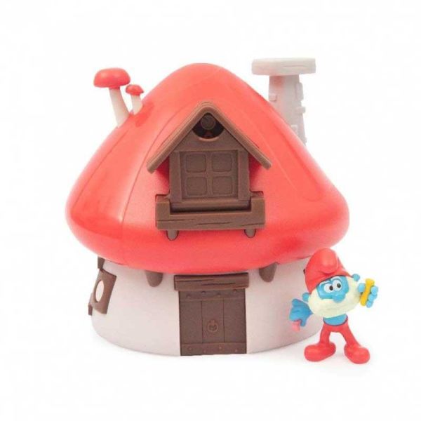 The Smurfs Papa Smurf's House - Το Σπίτι του Παπαστρουμφ Με 1 Φιγούρα 5.5εκ. και Το Μαγικό Κλειδί