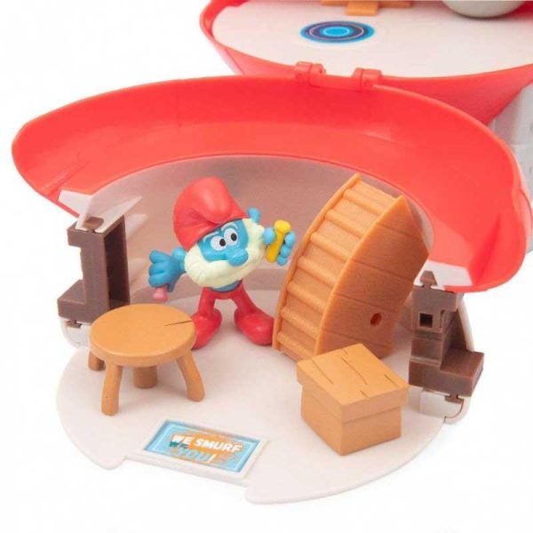 The Smurfs Papa Smurf's House - Το Σπίτι του Παπαστρουμφ Με 1 Φιγούρα 5.5εκ. και Το Μαγικό Κλειδί
