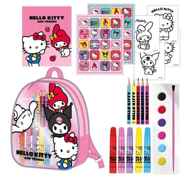 Cerda Hello Kitty and Friends - Σετ Ζωγραφικής Backpack