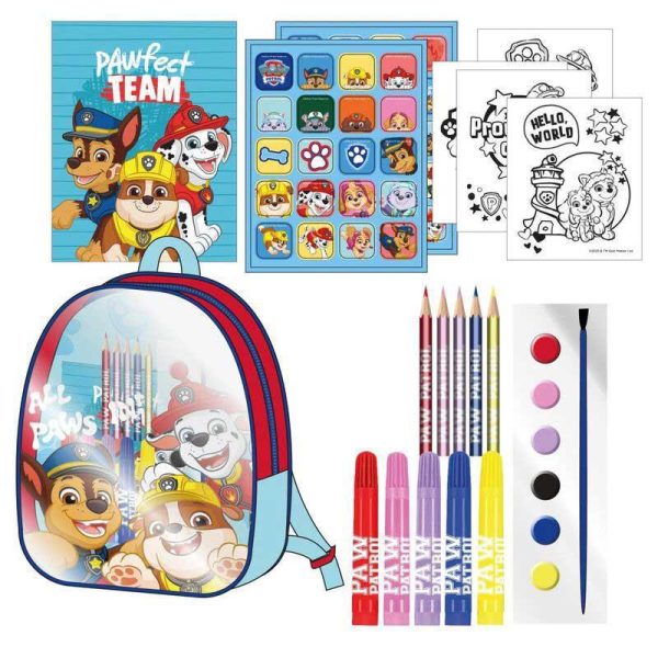 Cerda Paw Patrol - Σετ Ζωγραφικής Backpack
