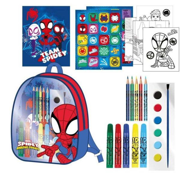 Cerda Spidey and Friends - Σετ Ζωγραφικής Backpack
