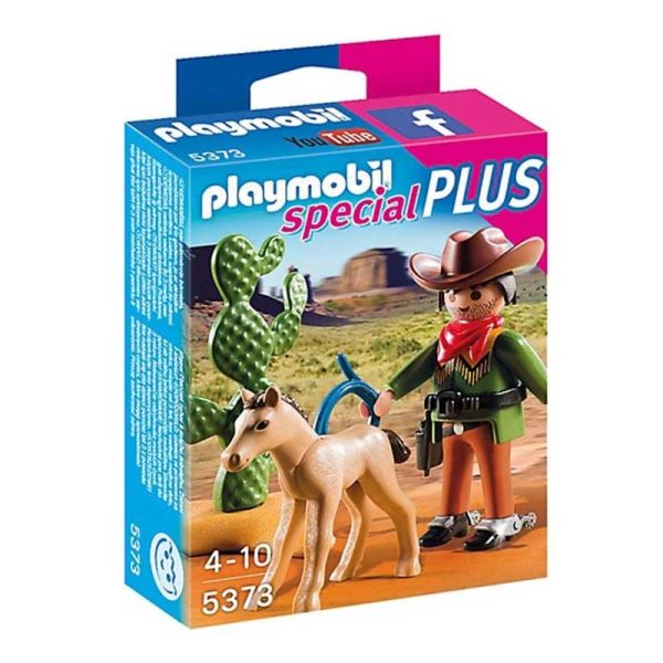 Playmobil 5373: Western Cowboy με Πουλάρι