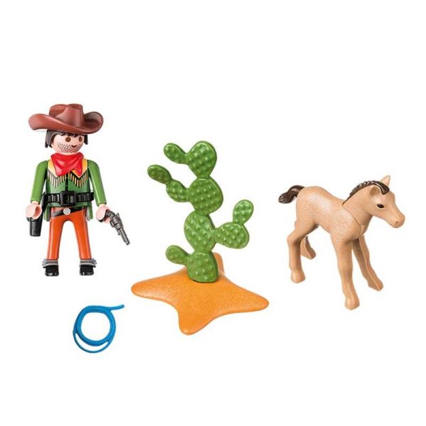 Playmobil 5373: Western Cowboy με Πουλάρι