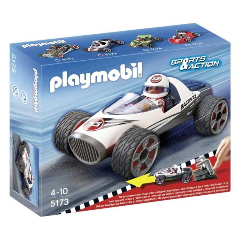 Playmobil Sports & Action 5173: Rocket Racer Turbo Αγωνιστικό Αυτοκίνητο Pull Back (2012)