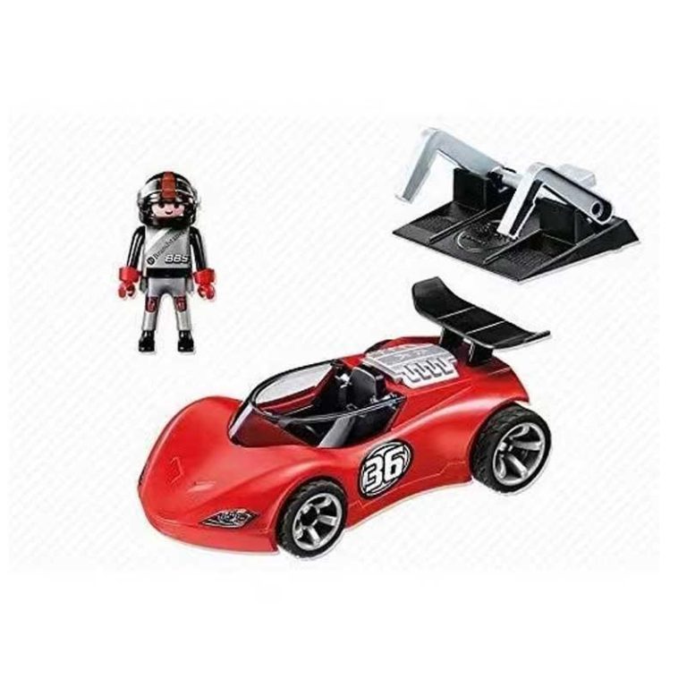 Playmobil Sports & Action 5175: Red Racing Turbo Αγωνιστικό Αυτοκίνητο Pull Back (2012)