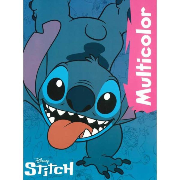 Disney Stitch Βιβλίο Ζωγραφικής A4 με 32 Χρωμοσελίδες