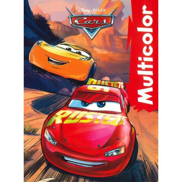Disney Cars Βιβλίο Ζωγραφικής A4 με 32 Χρωμοσελίδες