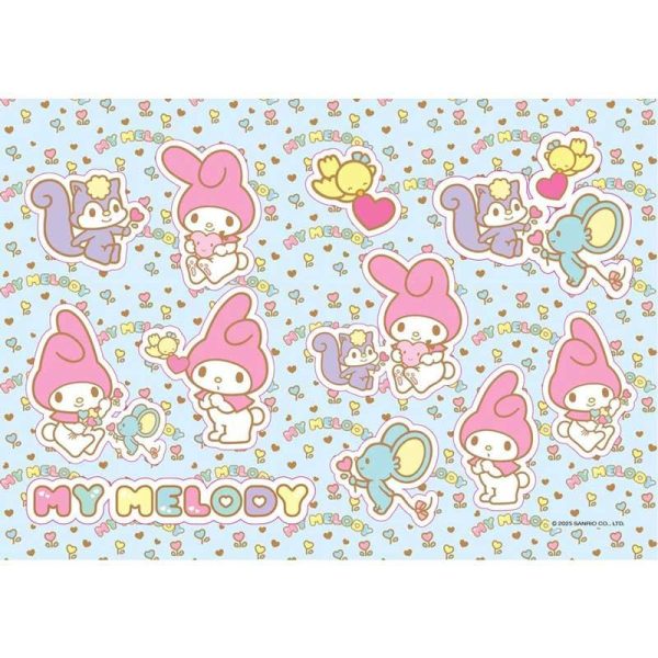 My Melody Μπλόκ Ζωγραφικής 22x33cm 40Φυλλο με Αυτοκόλλητα