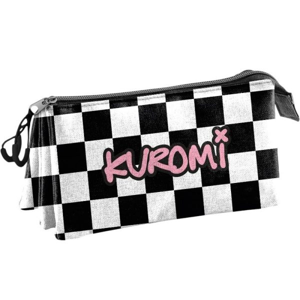 Kuromi Triple Pencil Case - Κασετίνα - Karactermania