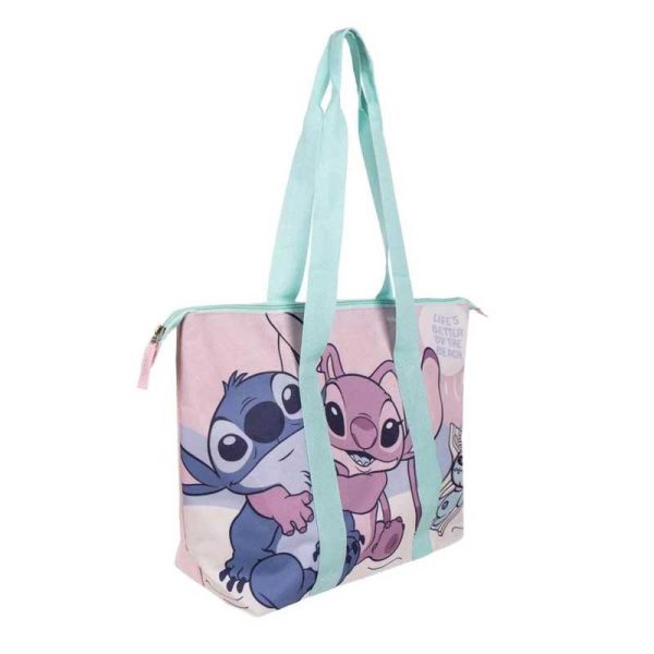 Cerda Disney Stitch Τσάντα Παραλίας με Φερμουάρ 47x33εκ.