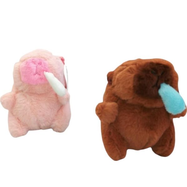 Λούτρινο Capybara Μπρελόκ 12cm